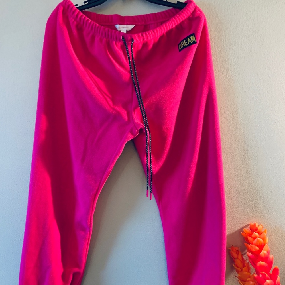 No Boundaries Bright Pink Swear Pants